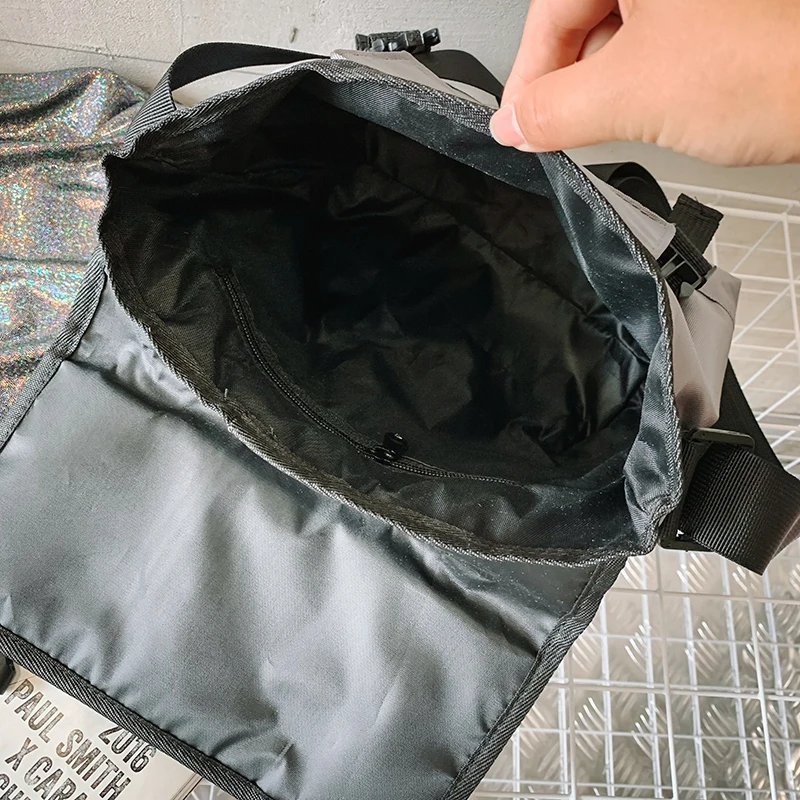 Модная трендовая тактическая сумка на плечо Женская Повседневная через