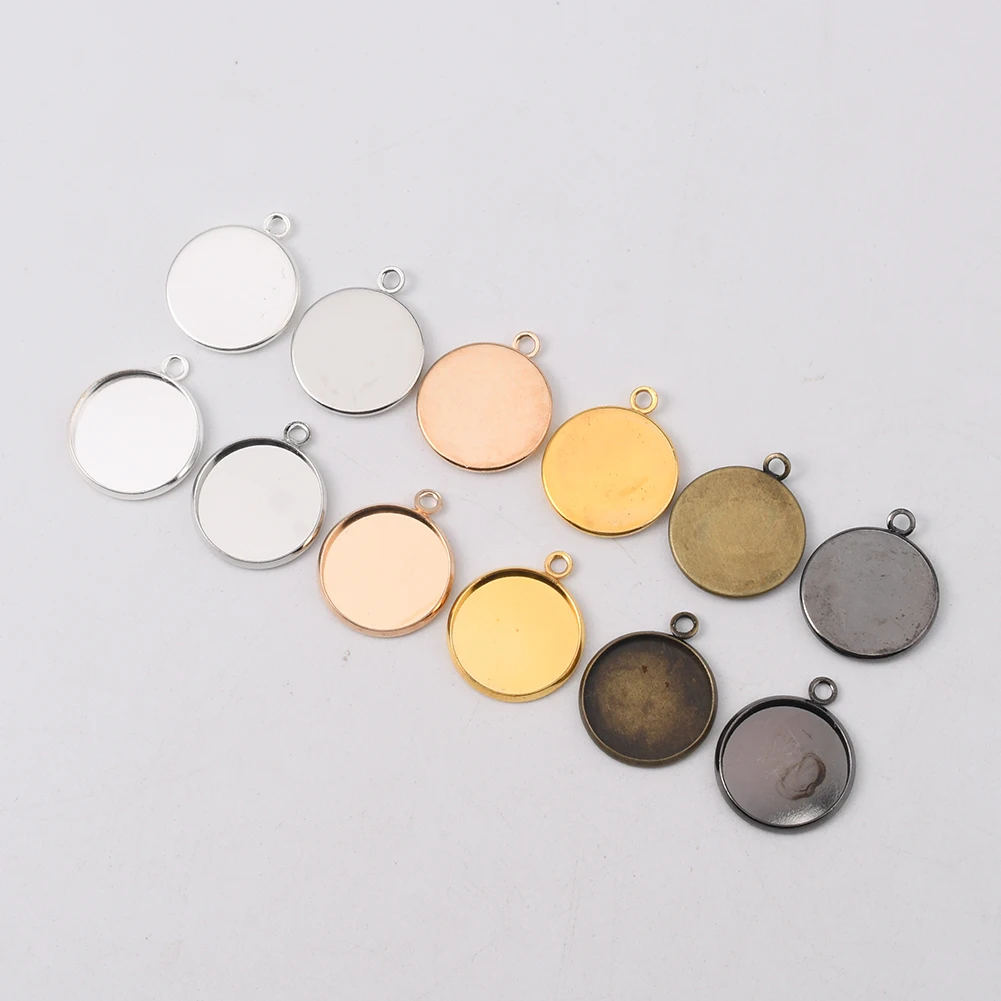 Основа для подвесок круглые кабошоны 10-25 мм 20 шт./лот | Украшения и аксессуары