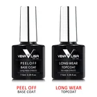 Новое поступление, долговечное закаленное верхнее покрытие VENALISA, легко снимается, Базовое покрытие для ногтей, Гель-лак, эмалевый лак