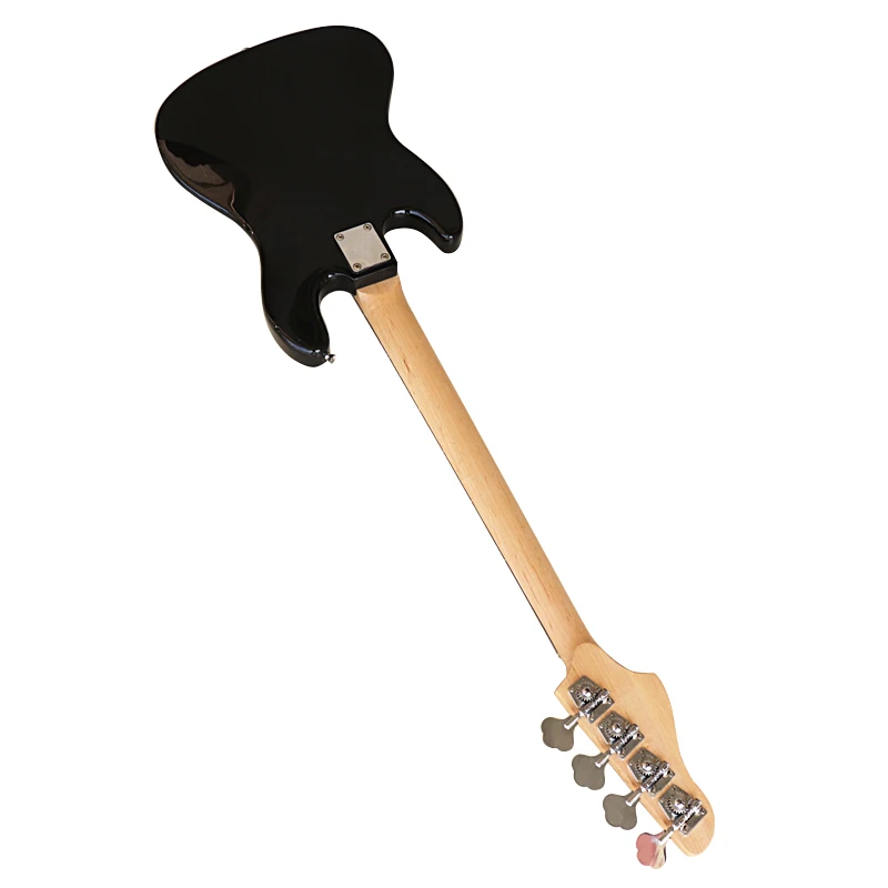 Черная 4-струнная гитара JB электрическая бас-гитара 41 дюйм корпус из массива липы