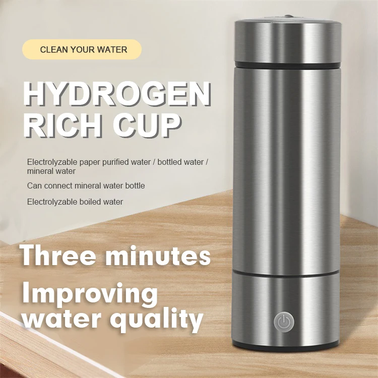 Портативная бутылка для генератора водородной воды SPE/PEM 1300-1600PPB | Дом и сад