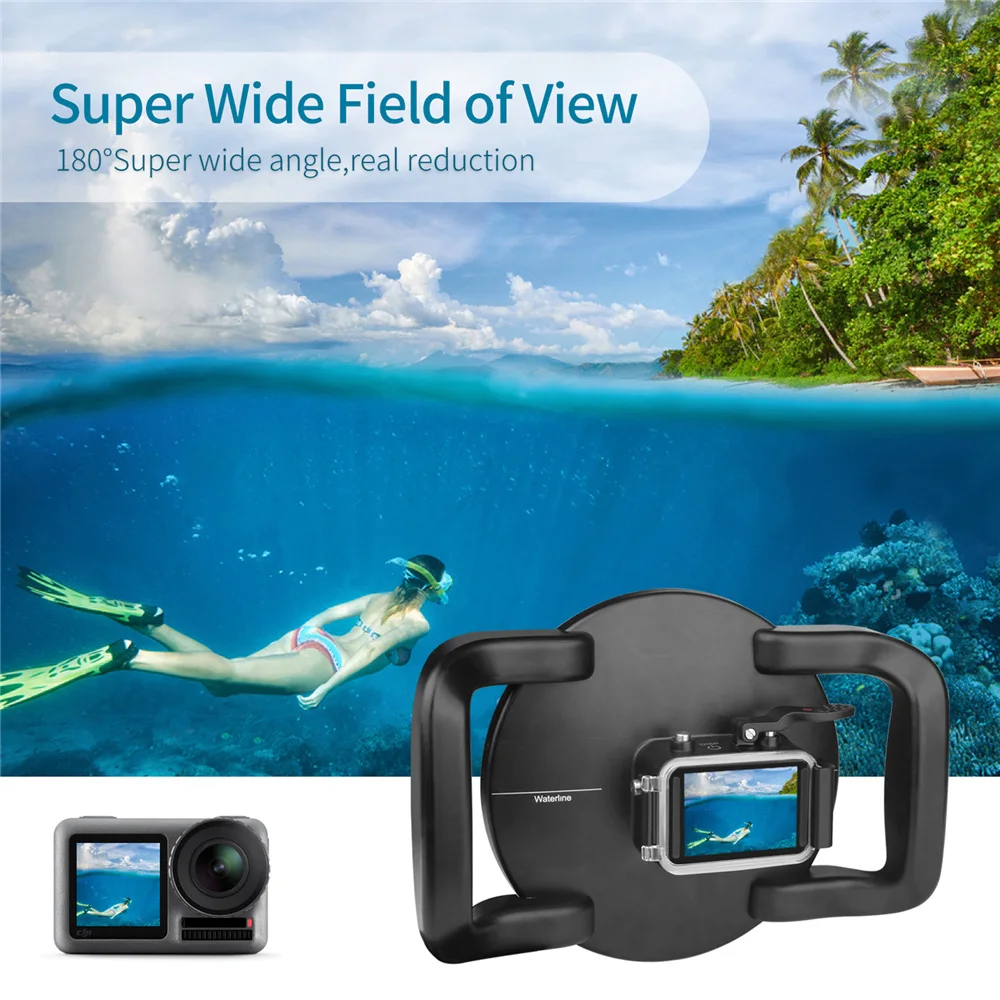 Маска для дайвинга водоотталкивающая бленда экшн-камеры DJI OSMO водонепроницаемый