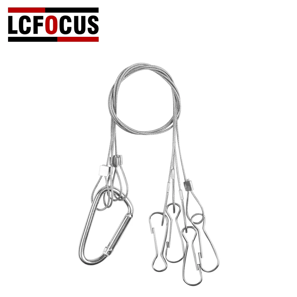 Фиксированная рама LCFOCUS светильник пряжка из нержавеющей стали + стальная