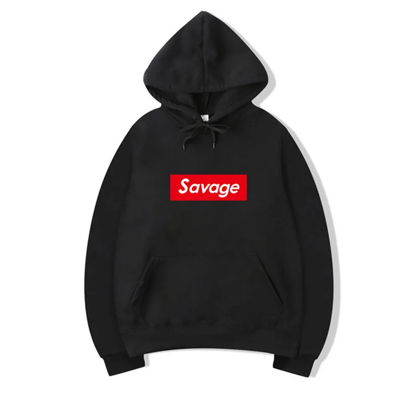 Новинка 2019 мужские толстовки Savage худи пародия No Heart X Mode бойбой банды ATL хлопковые