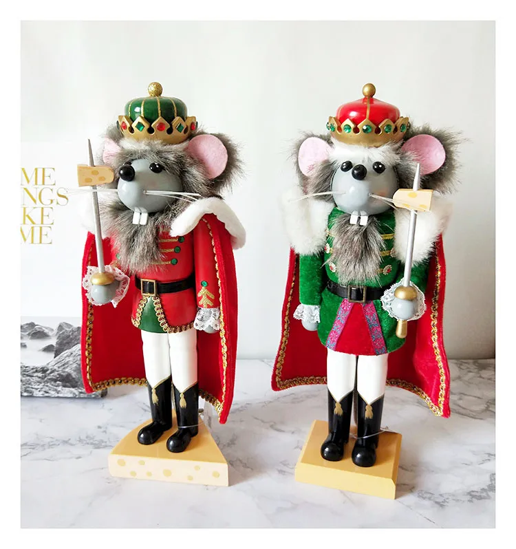 Британский гайковёр милый Король мыши украшение для дома винтажные марионетки