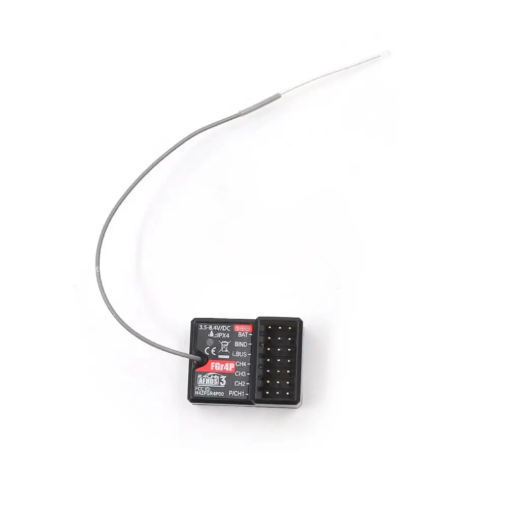 

RCtown Flysky FGR4P built-in Single Antenna Bidirectional Receiver PPM/IBUS/PWM For Flysky FS-NB4 Remote Control Components