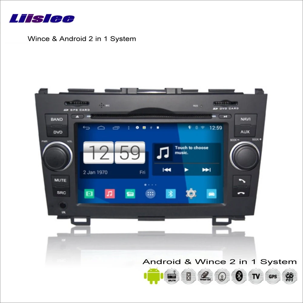 Автомобильный Android мультимедиа для Honda CR V CRV Радио DVD плеер GPS Навигация Аудио