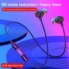 LB T2 Bluetooth 5 0 магнитные Беспроводные наушники с шейным ободом
