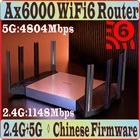 2,5G SFP + оптические порты WiFi6 беспроводной сетчатый маршрутизатор Wi-Fi 6 AX6000 802.11AX, 2,4 ГГц 1148M + 5 ГГц 4804M, 8 антенн, 1000M WANLAN