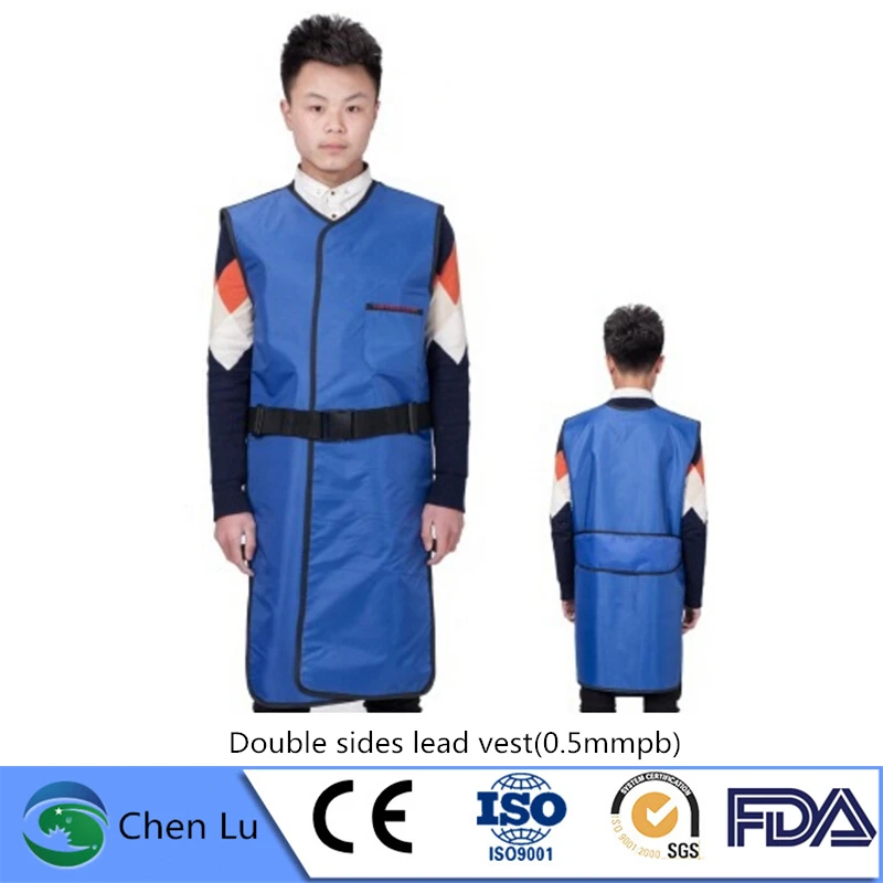 Прямая продажа рентгеновский гамма луч защитный 0 5 mmpb двухсторонний свинцовый