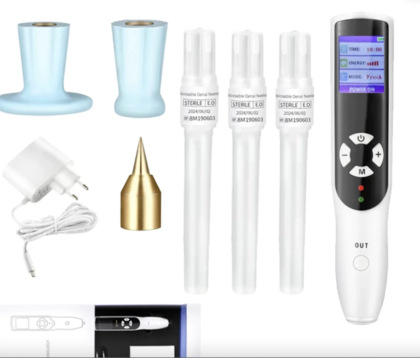 

Copper Needles For Maglev PAA Ozone Fibroblast Plasma Pen Mole Remover Eye Lifting