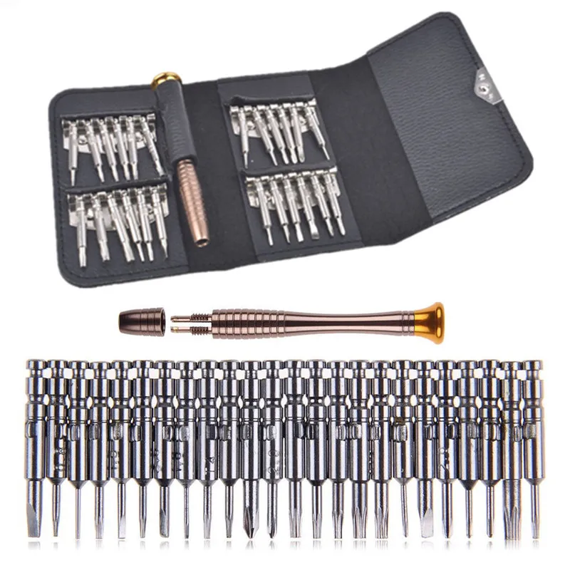 

25 In 1 Screwdriver Set Professional Precision Torx Iphone Opening Tool Combination for PC Mobile Phone Wallet Notebook Repair