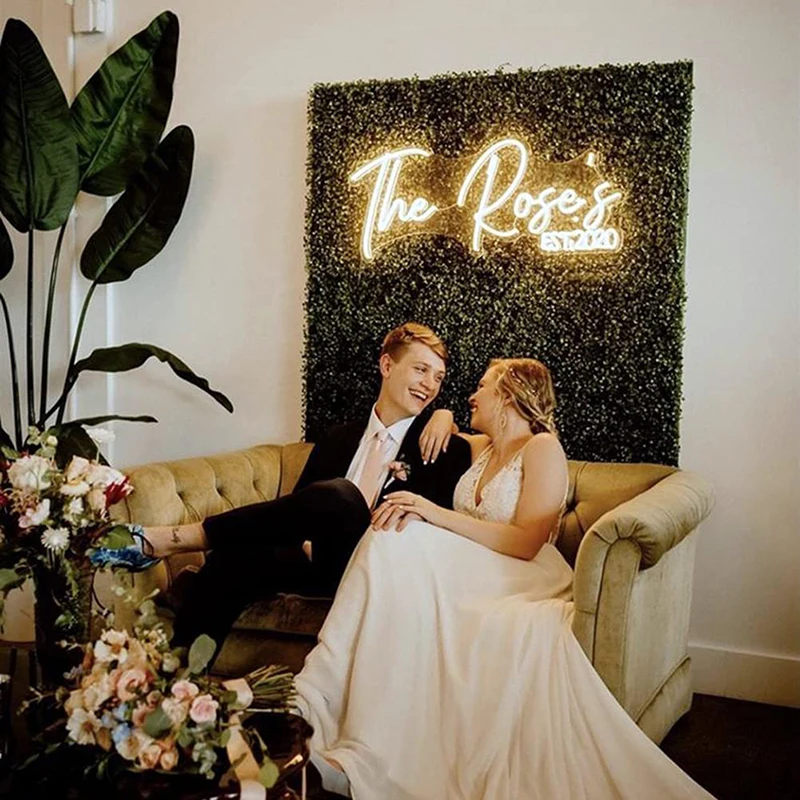 Неоновые светодиодные вывески на заказ настенные персонализированные неоновые