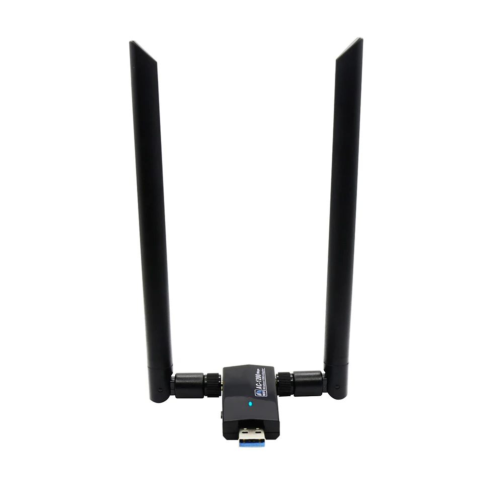 1200M RTL8812AU 2 4 5 8 ГГц двухдиапазонный USB 3 0 WiFi приемник сетевая карта настольный