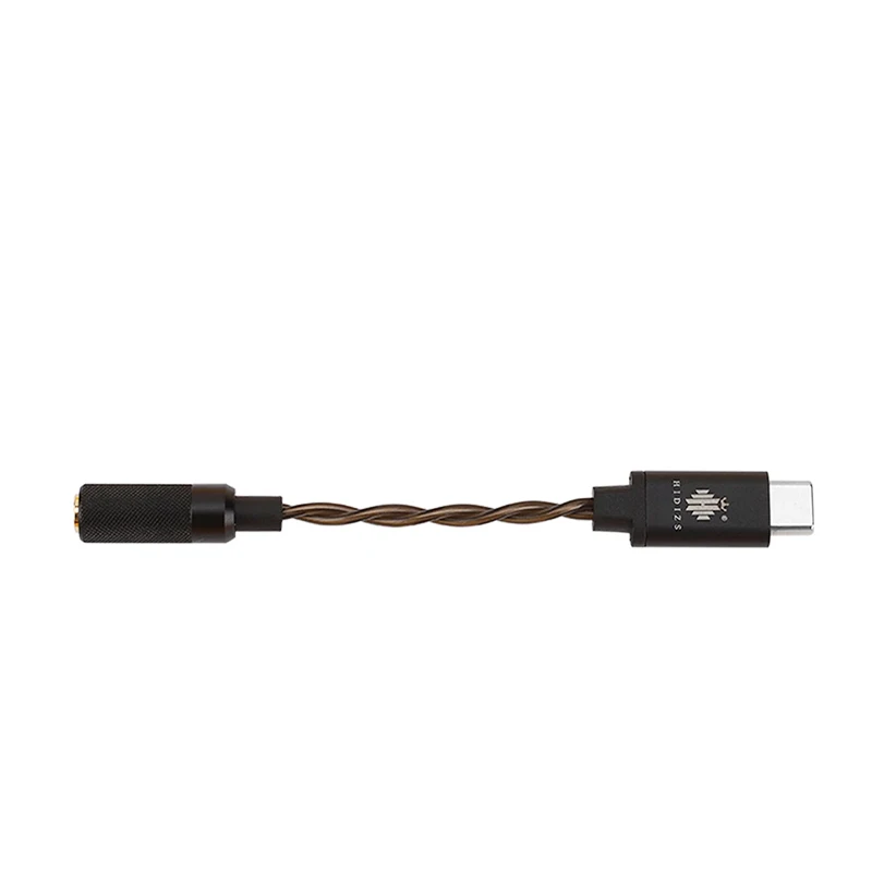 HIDIZS S1 тип-c до 3,5 мм USB ЦАП кабель усилитель для наушников адаптер для новых Mac Android телефонов ПК Поддержка 32 бит/384 кГц - Цвет: S1 black