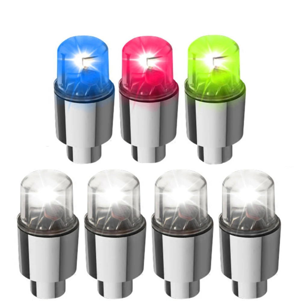 10 шт. светодиодные декоративные огни колеса мотоцикла шины клапан колпачок