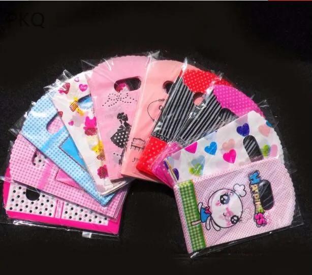 Модные оптом 200 шт./лот 9*14 см маленькие подарочные упаковочные пакеты мини