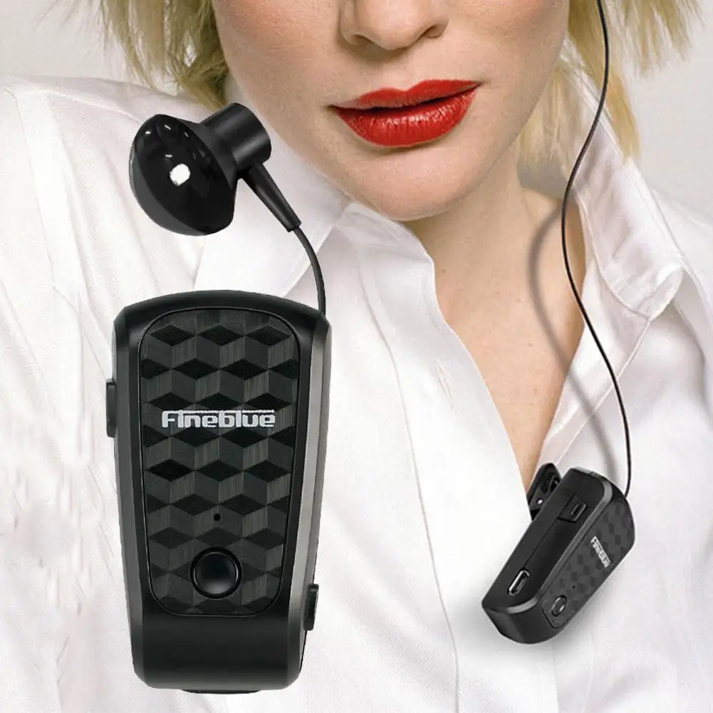 

Lightweight 1Pc Good Wireless Bluetooth 5.0 Sports Headset Retractable Bluetooth Earphone Convenient for Sports