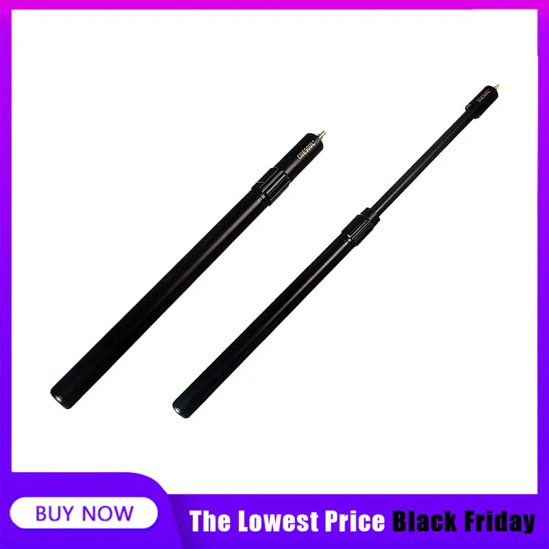 

Aluminum Extension Rod 41cm-58cm Adjustable Black Color After Extended For Cue Billiard Accessories