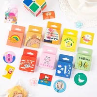 46 pcsbox life adventure series decorative stationery mini stickers set scrapbooking diy diary album stick lable