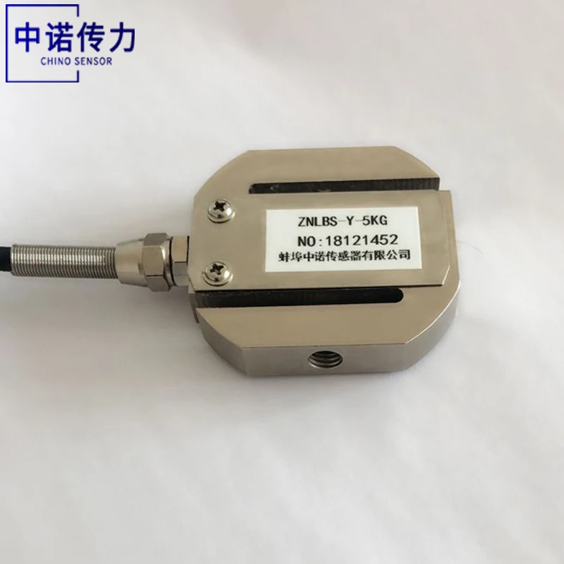 Датчик натяжения ZNLBS в виде монеты S образный датчик клеточной нагрузки тягового