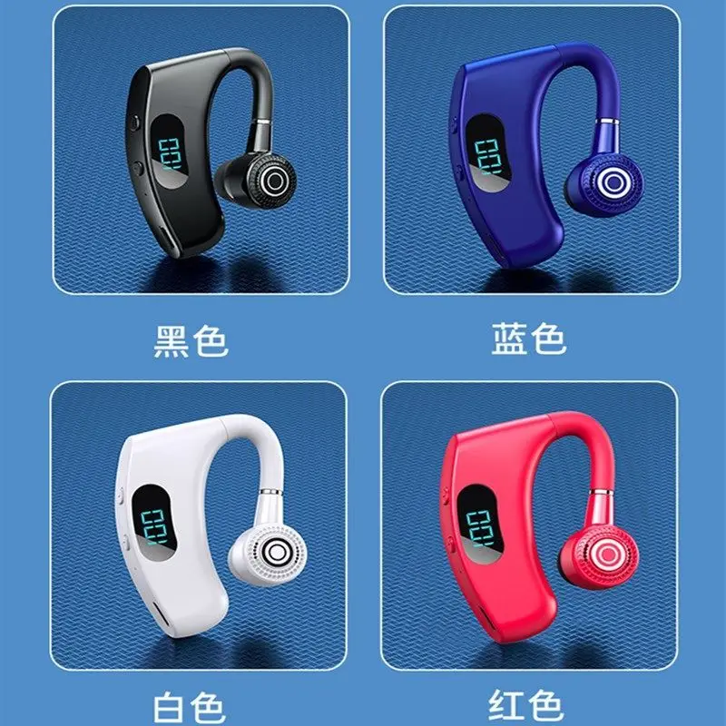 

LLseapure Bluetooth Headset Intelligent Power Digital Display Ear Hook Ultra Long Standby Apple Oppovivo Universal