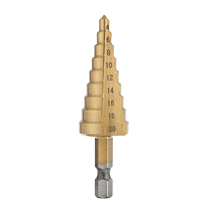 Набор сверл из быстрорежущей стали с двумя канавками комплект 3 корончатых фрез