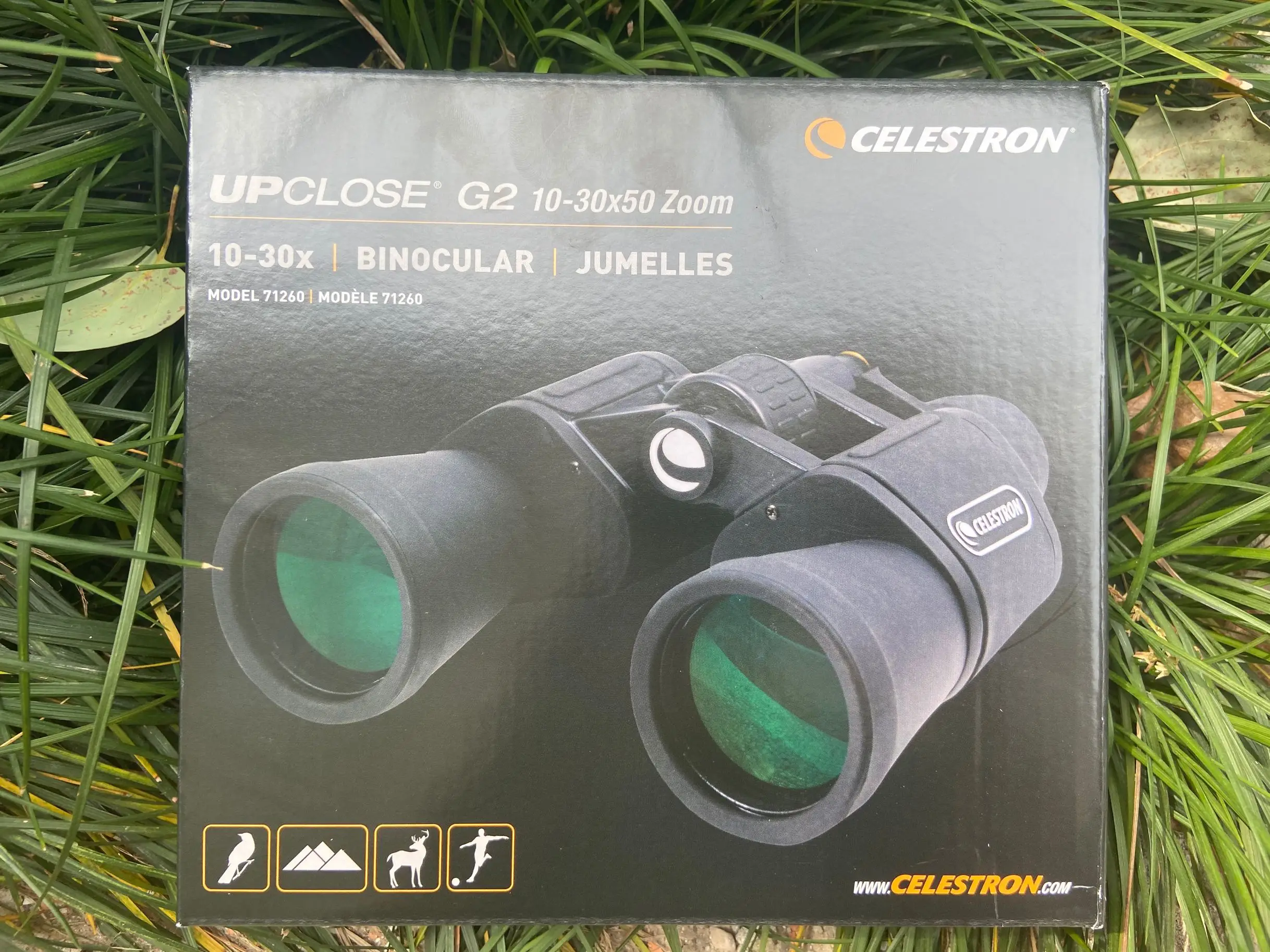 Бинокль Celestron UpClose G2 широкоугольный зуммируемый телескоп 10-30X50 мм для наблюдения