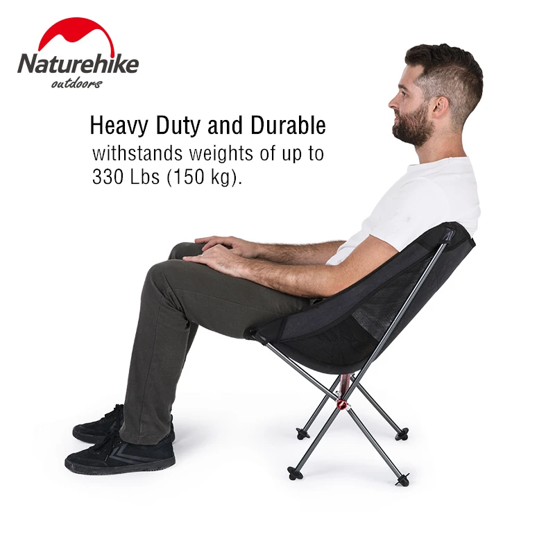 구매 Naturehike 휴대용 야외 캠핑 의자 낚시 피크닉 의자 접이식 야외 의자 접이식 경량 컴팩트 시트