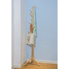 Вешалка из цельной древесины напольная вешалка для одежды креативная мебель для дома вешалка для хранения деревянная вешалка сушилка для спальни