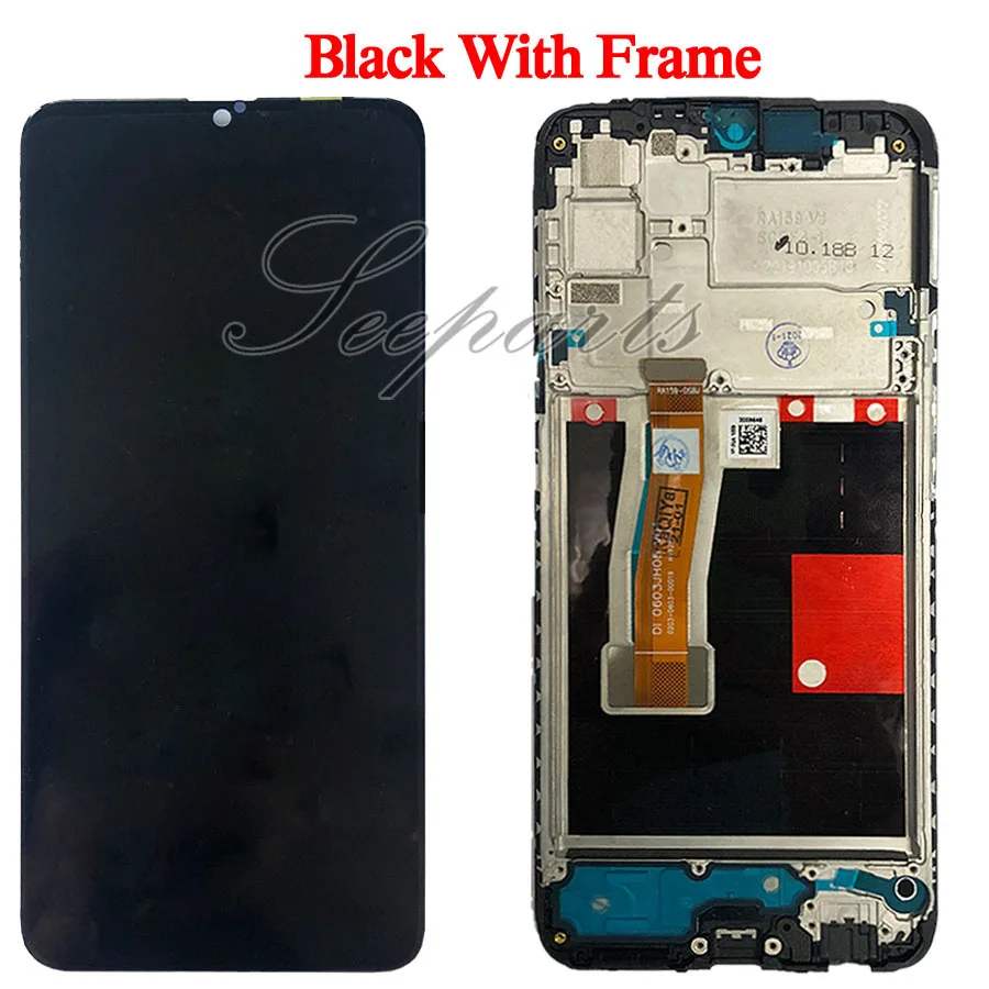 6 3 inches lcd for oppo realme 5 pro lcd display touch panel screen sensor assembly for realme 5 pro rmx1971 lcd replacement free global shipping