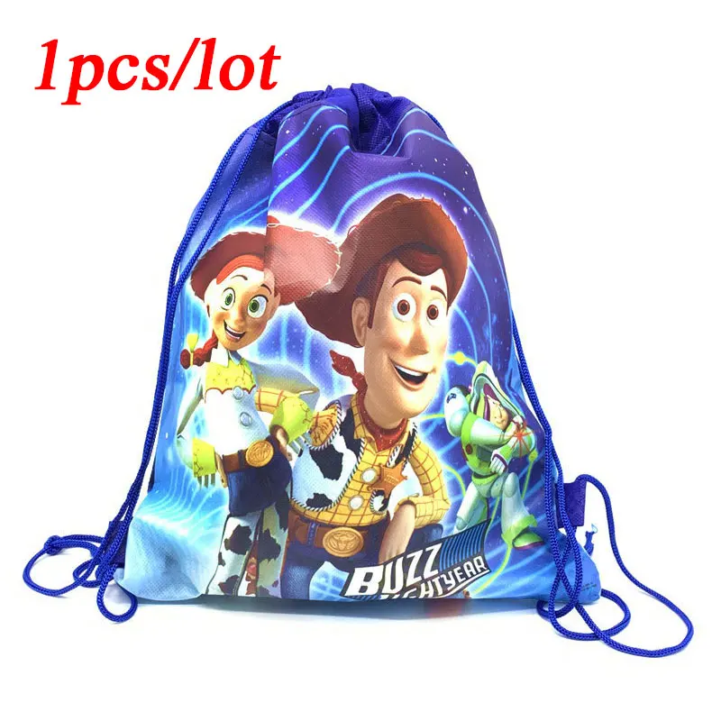 На дни рождения, особые события вечерние игрушка "Дисней" StoryTheme Decoration Mochila счастливая предродительная Вечеринка рюкзак спрос среди детей Drawstring подарки Сумки 1 шт