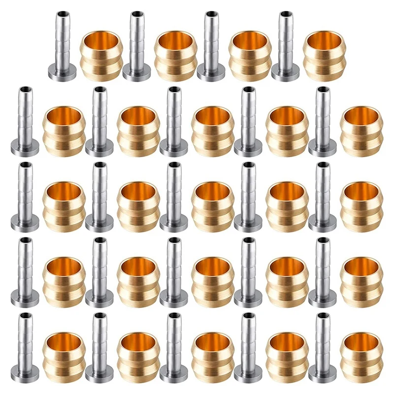 

Bicycle Brake Olive and Brass Bike Connecting Insert Kit Compatible with Shimano BH90 Bike Hydraulic Disc Brake Hose