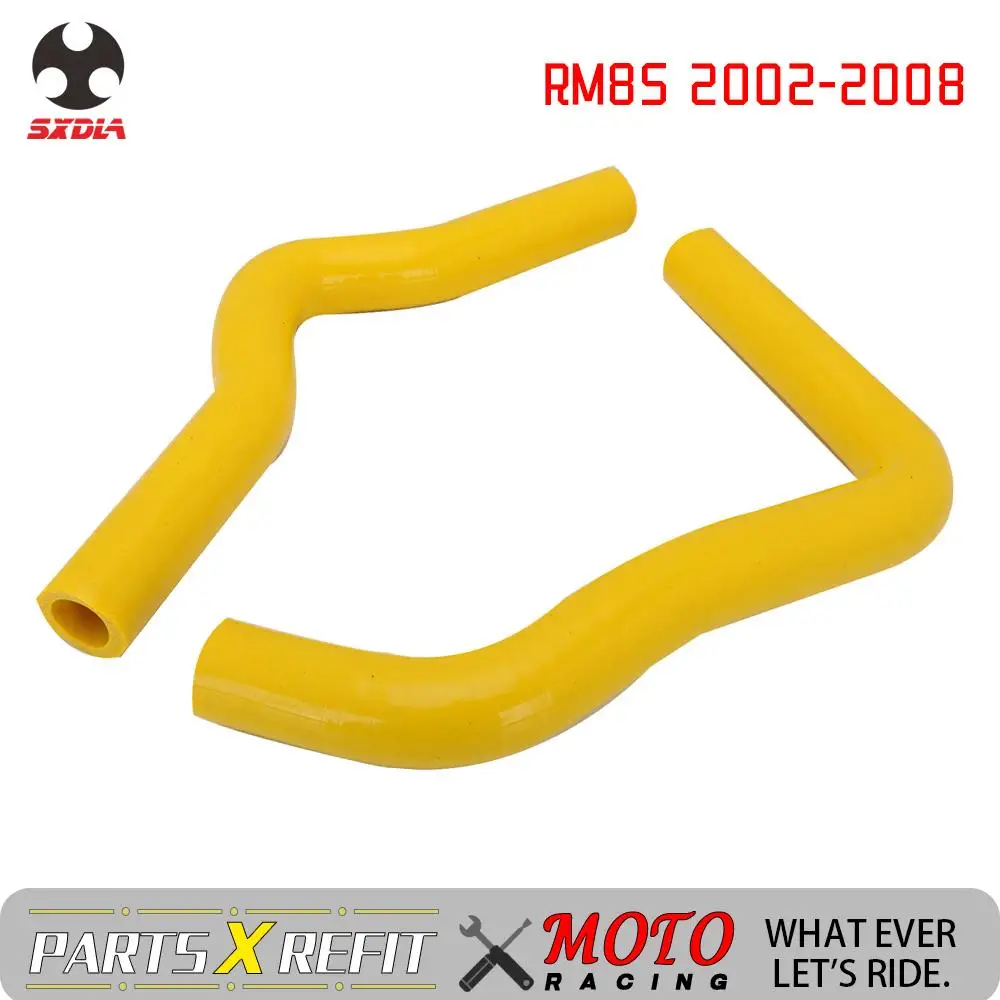 

Motorcycle Silicone Radiator Hose Silicone Coolant Hose Kit For SUZUKI RM85 RM 85 2002 2003 2004 2005 2006 2007 2008 02 03 04-08