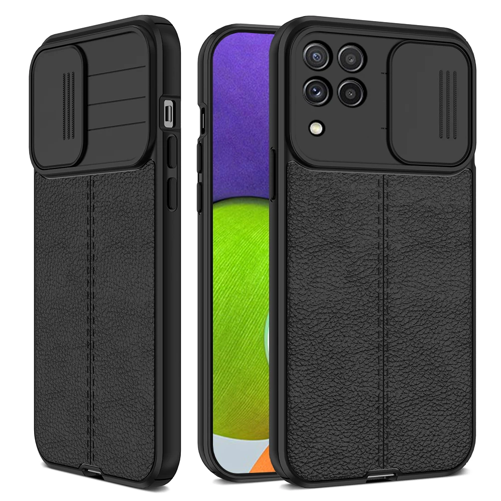 Чехол для Samsung Galaxy A22 защитная задняя крышка объектива камеры мягкий чехол