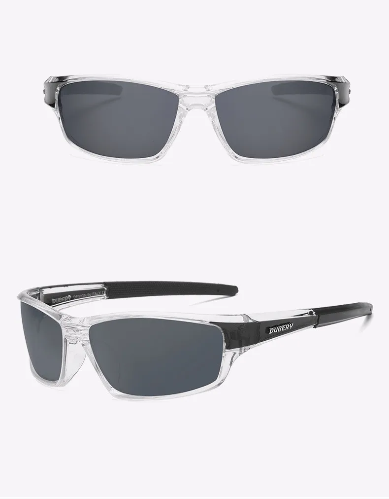 DUBERY Polarized Sunglasses Men's Driving Shades Male Sun Glasses For Men Retro Cheap Luxury Brand Designer Oculos