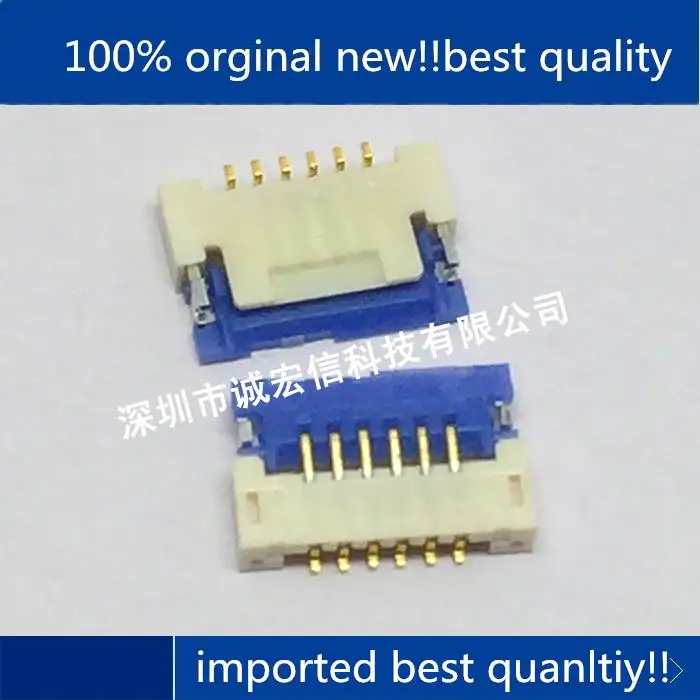 

10pcs 100% orginal new in stock 06FHS-RSM1-GAN-TB 0.5MM 6PIN connector