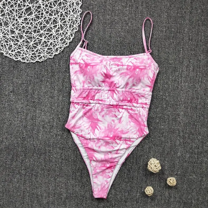 Женский пляжный костюм женский сексуальный комбинезон пуш-ап бикини Цельный