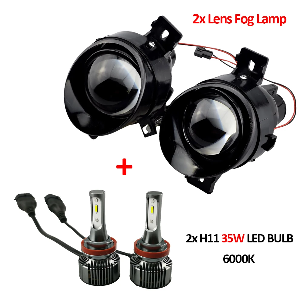 2 шт. Стайлинг автомобиля Ангельские Глазки светодиодный Противотуманные фары