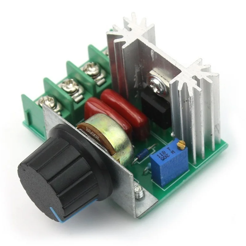 Новый регулятор напряжения ШИМ скорости двигателя переменного тока 50 220 в 2000 Вт