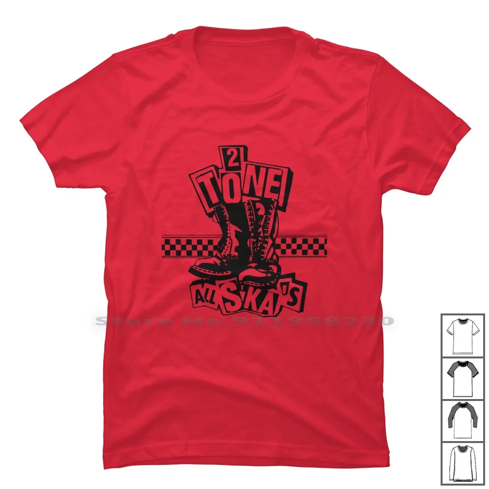 

2 Tone Records Scarf Music T Shirt 100% Cotton Skinhead Records Record Album Music Label Cord Tone Show Scar Head Eco