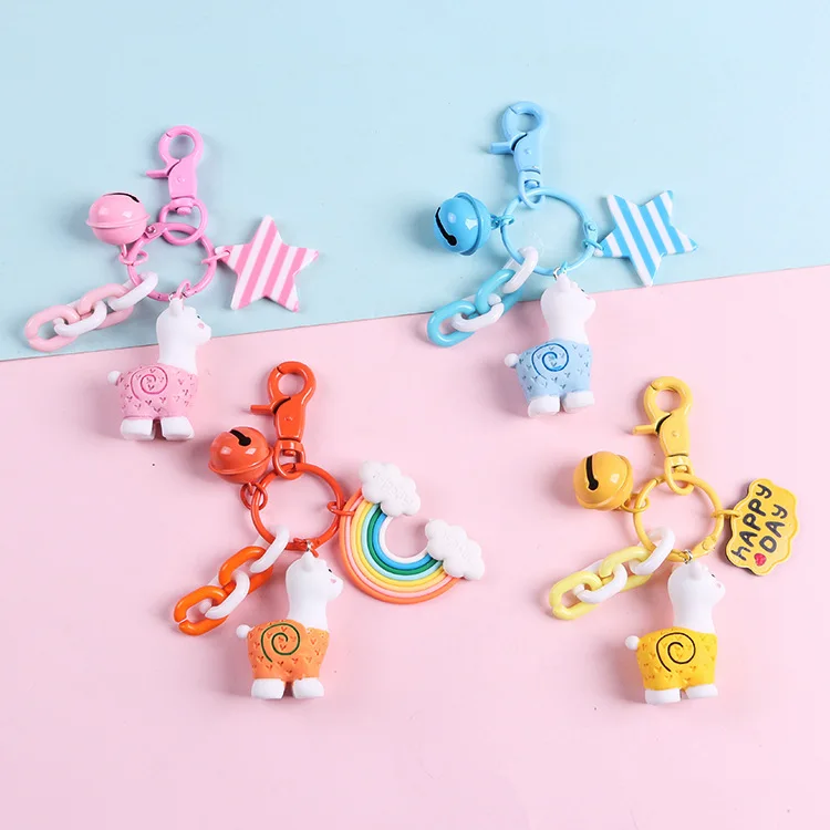 2020 Новый Мультфильм Альпака животное брелок Южнокорейская версия милые сумки