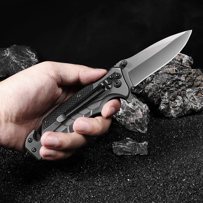 Складной нож FA46 5cr15 с лезвием G10 быстрооткрывающийся карманный тактический