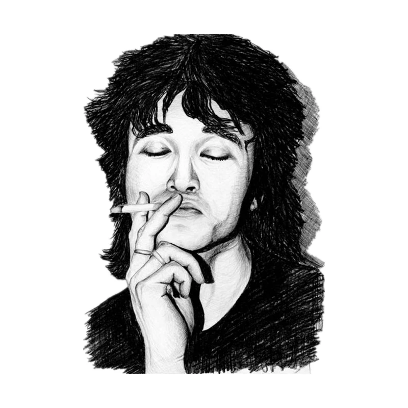 

S40552# Self-adhesive Decal Tsoi is Alive! Car Sticker Waterproof Auto Decors on Bumper Rear Window