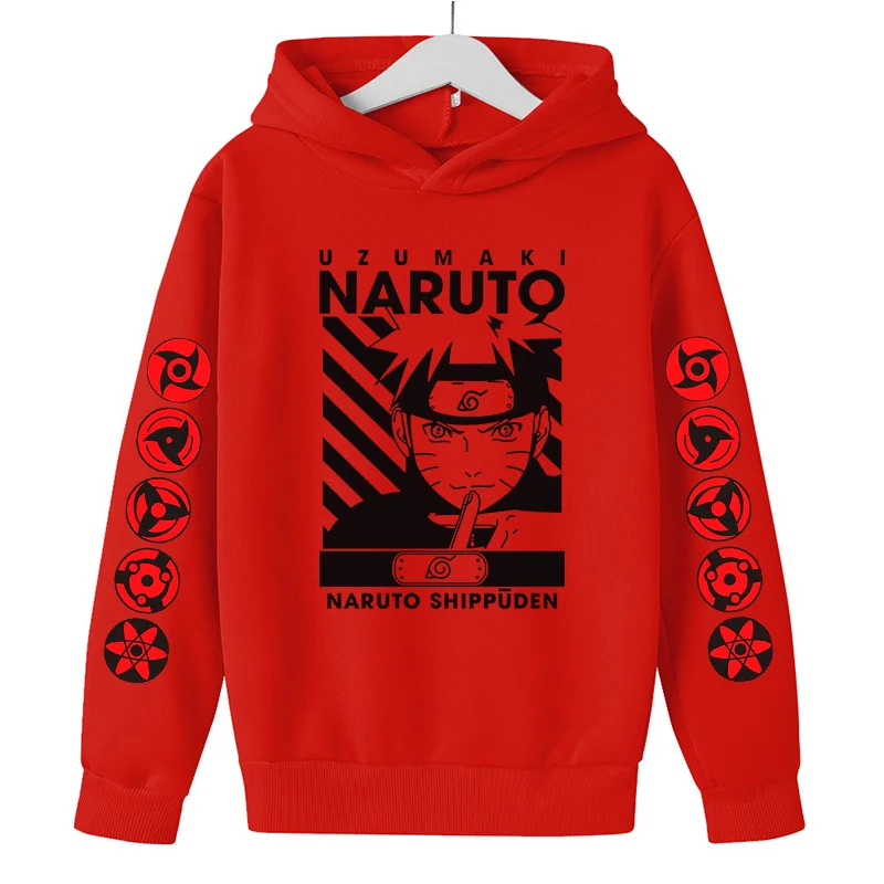 

Spring New Product Anime Children's Hoodie Cartoon Print Pullover Teenager Sweatshirt Hip Hop Kids Long Sleeve baby Fashion Top