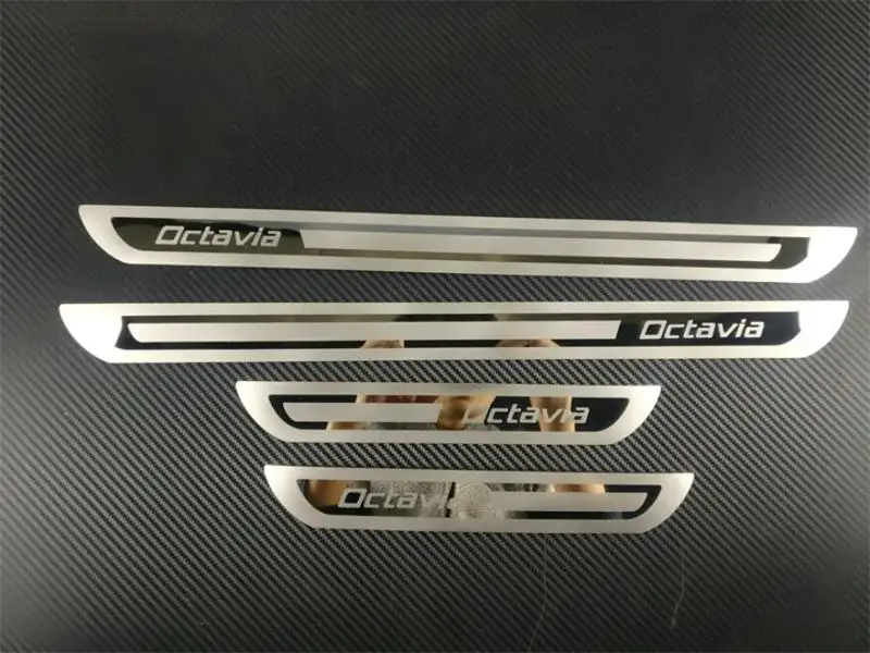 Автомобильные аксессуары для Skoda Octavia A5 A7 2007 2009 2010 2012 2013 2014 Накладка на порог