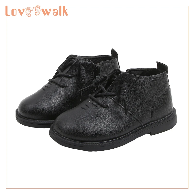 Обувь Martin для девочек на плоской подошве Осенняя Школьная обувь мальчиков