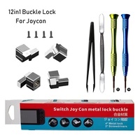 original metal buckle lock screwdrivers tool kit for nintendo switch joycon game accessories repair parts