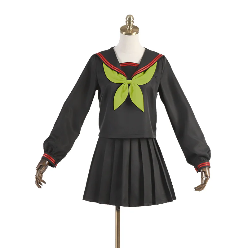 

Anime Cosplay Demon Slayer Kamado Nezuko Uniform Cosplay Costume shirt skirt