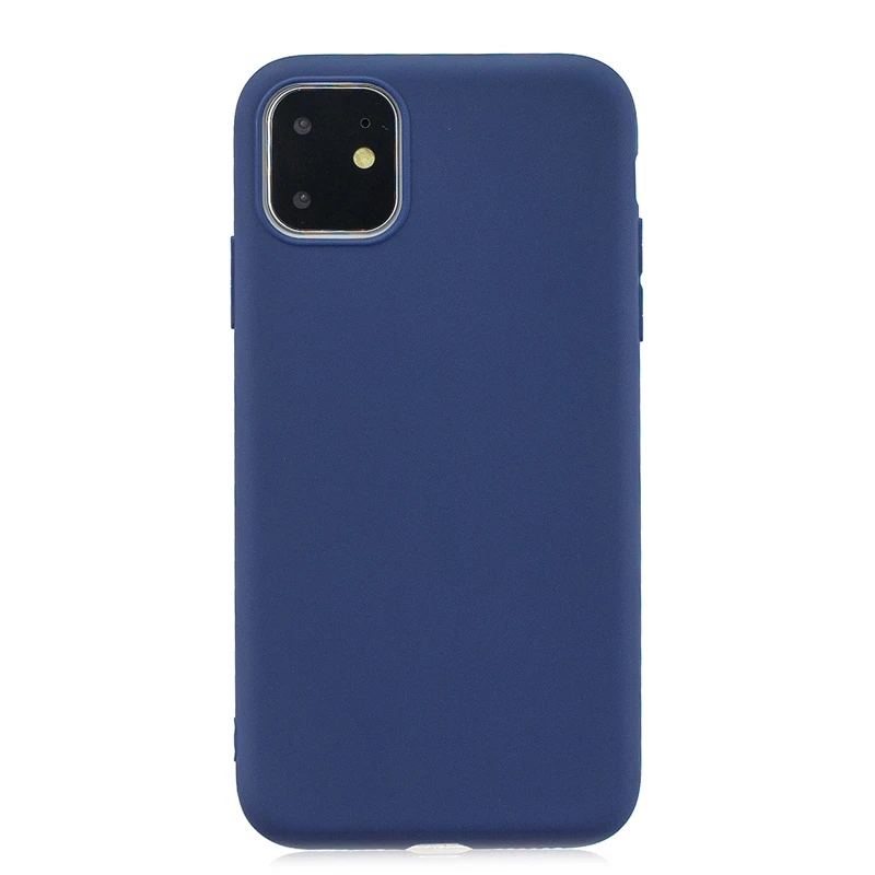 

Rubber TPU Silicon Case For iPhone 11 5.8 6.1 6.5 2019 Candy Color Soft TPU Back Cover For Coque iPhone XI XIR XIS MAX 2019 Case